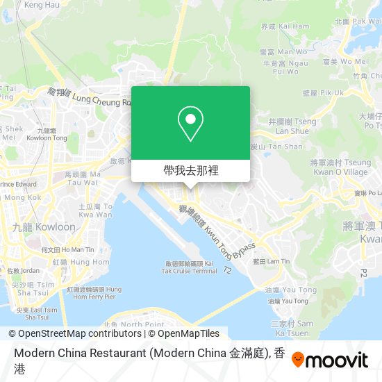 Modern China Restaurant (Modern China 金滿庭)地圖