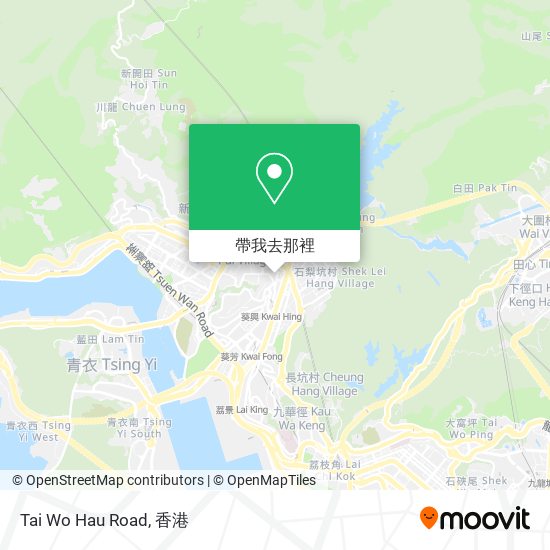 Tai Wo Hau Road地圖