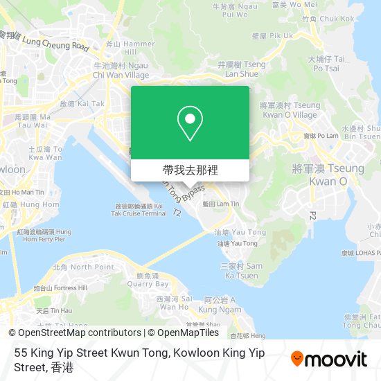 55 King Yip Street Kwun Tong, Kowloon King Yip Street地圖
