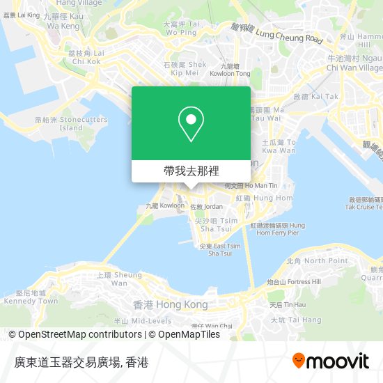 廣東道玉器交易廣場地圖