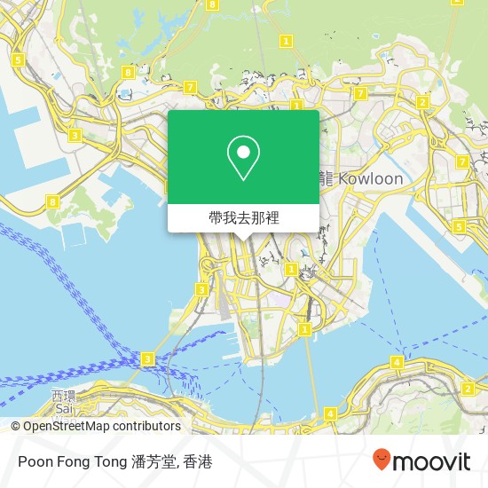 Poon Fong Tong 潘芳堂地圖