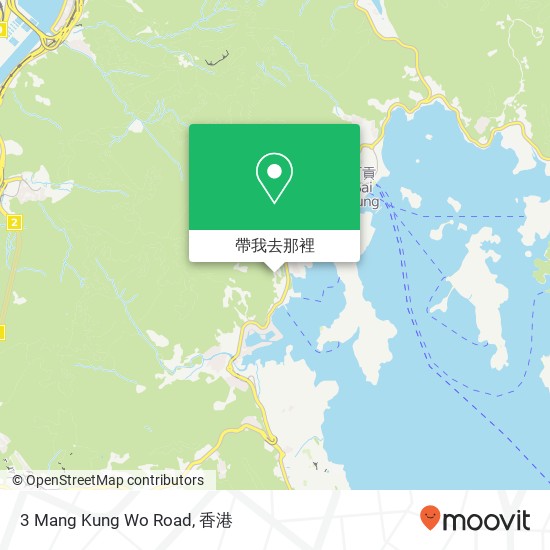 3 Mang Kung Wo Road地圖