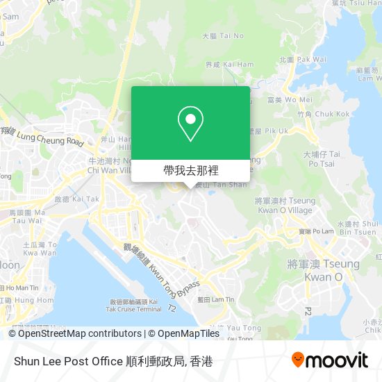 Shun Lee Post Office 順利郵政局地圖