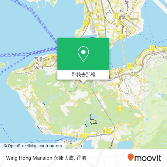 Wing Hong Mansion 永康大廈地圖