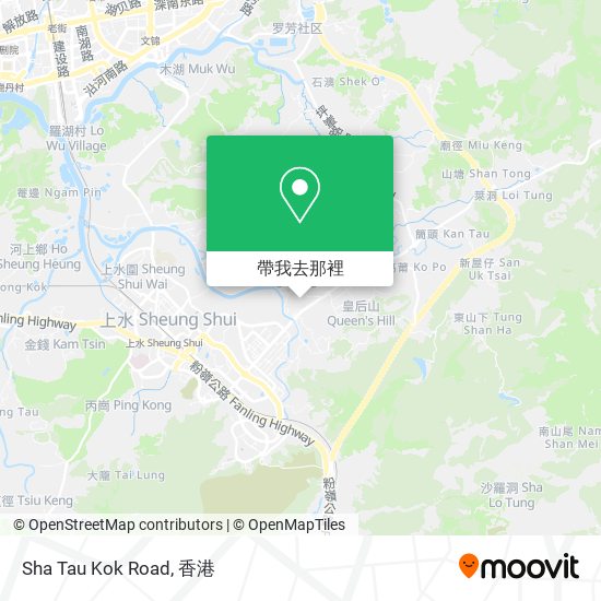 Sha Tau Kok Road地圖