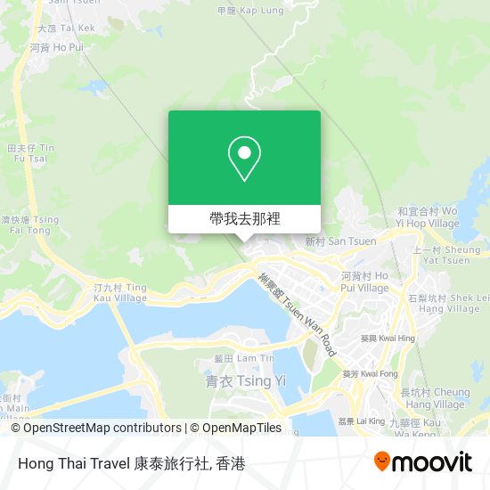 Hong Thai Travel 康泰旅行社地圖