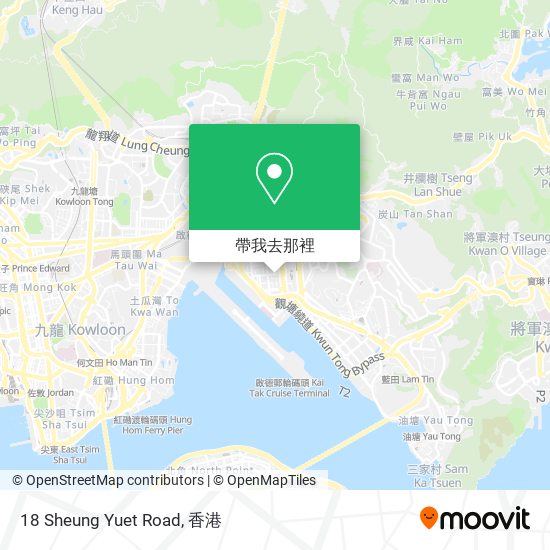 18 Sheung Yuet Road地圖