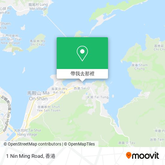 1 Nin Ming Road地圖