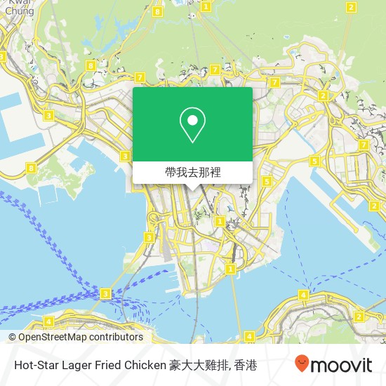 Hot-Star Lager Fried Chicken 豪大大雞排地圖