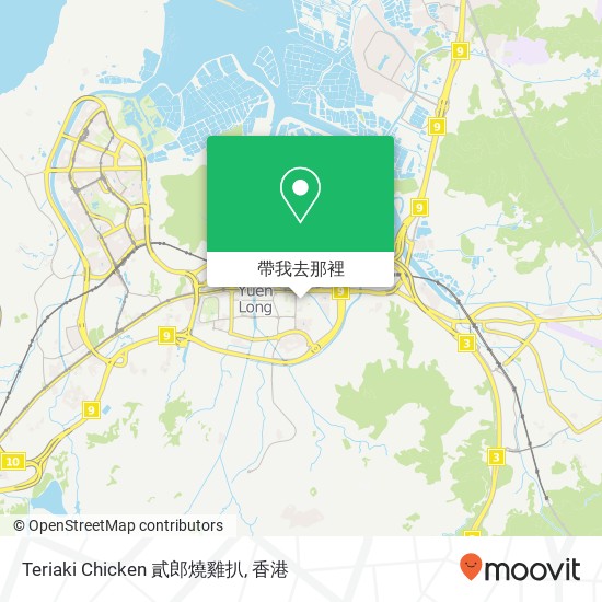 Teriaki Chicken 貳郎燒雞扒地圖