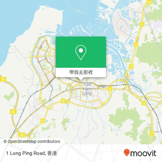 1 Long Ping Road地圖