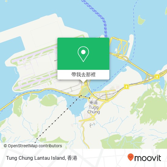 Tung Chung Lantau Island地圖