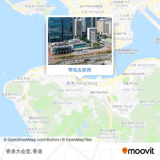 香港大会堂地圖