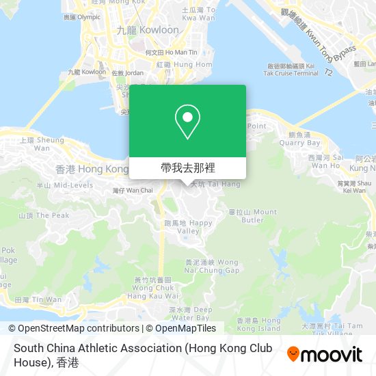 South China Athletic Association (Hong Kong Club House)地圖
