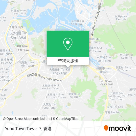 Yoho Town Tower 7地圖