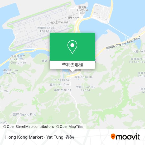 Hong Kong Market - Yat Tung地圖