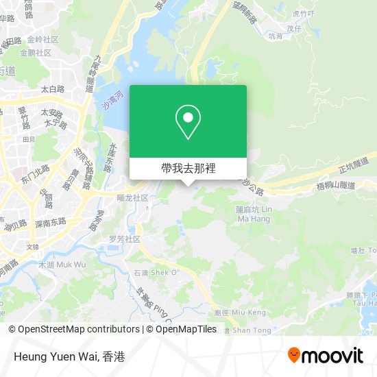 Heung Yuen Wai地圖