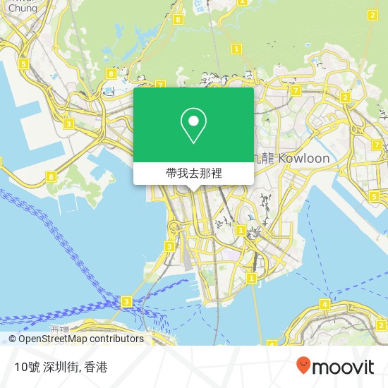 10號 深圳街地圖
