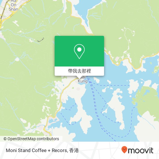 Moni Stand Coffee + Recors地圖