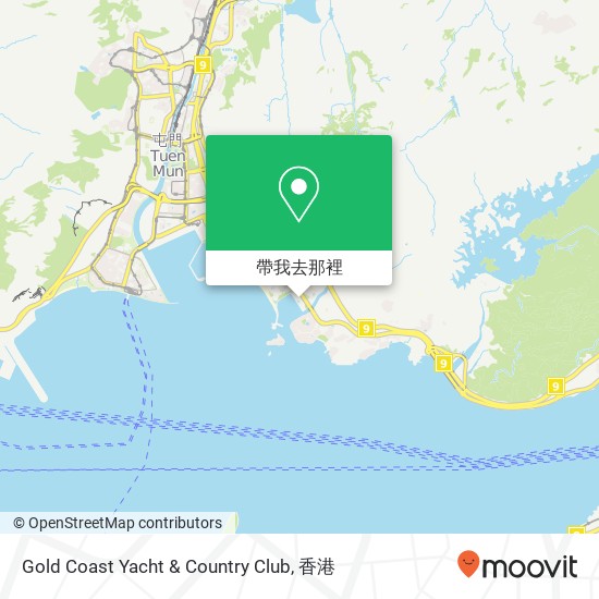 Gold Coast Yacht & Country Club地圖