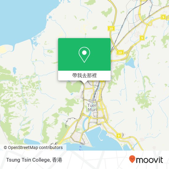 Tsung Tsin College地圖