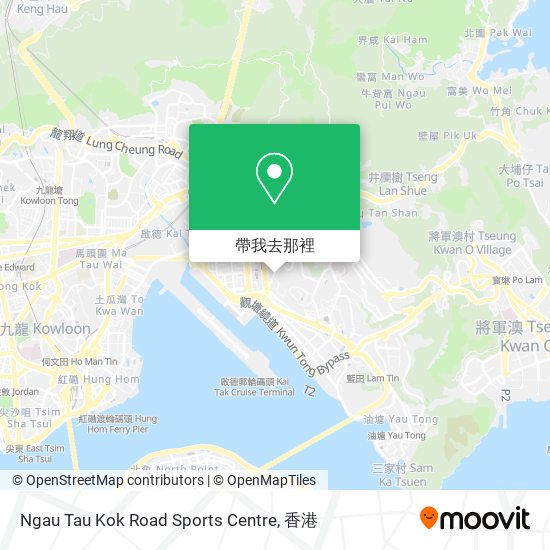 Ngau Tau Kok Road Sports Centre地圖