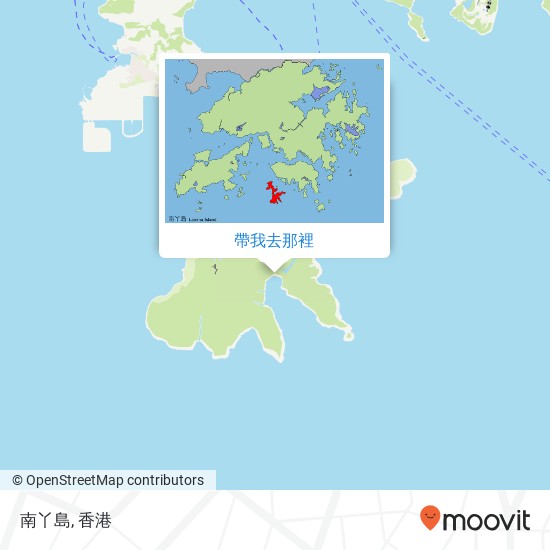 南丫島地圖