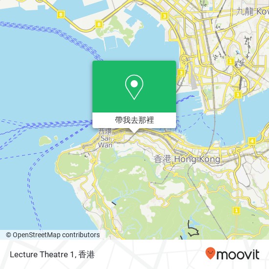 Lecture Theatre 1地圖