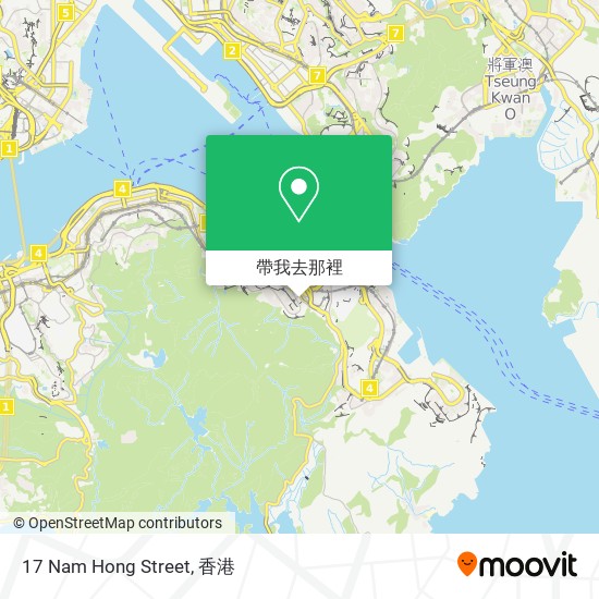 17 Nam Hong Street地圖