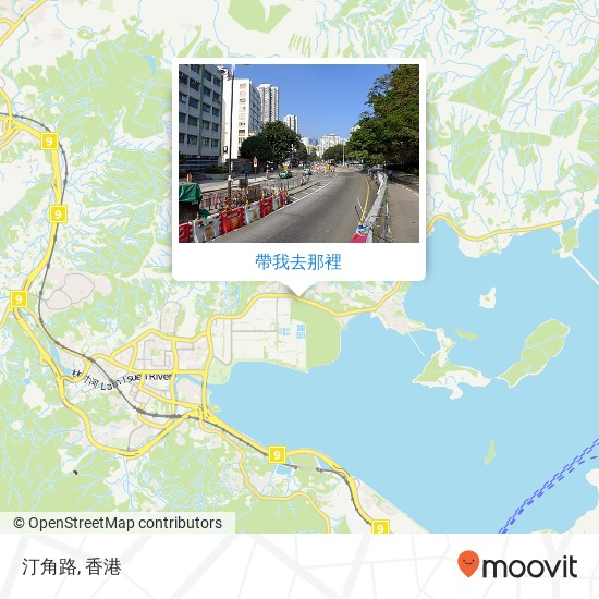 汀角路地圖