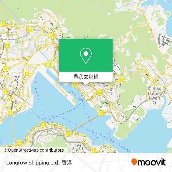 Longrow Shipping Ltd.地圖