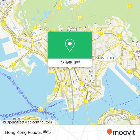 Hong Kong Reader地圖