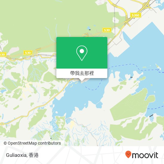 Guliaoxia地圖