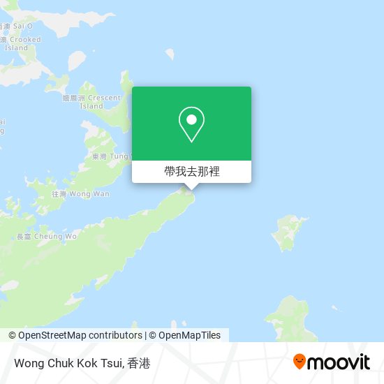 Wong Chuk Kok Tsui地圖