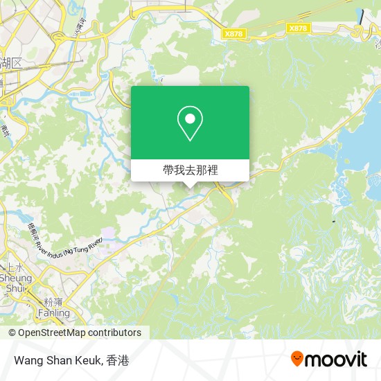 Wang Shan Keuk地圖