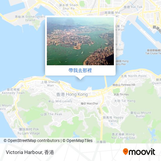 Victoria Harbour地圖