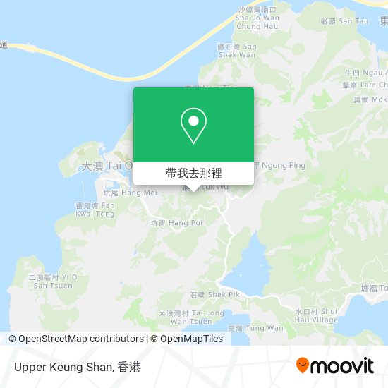Upper Keung Shan地圖