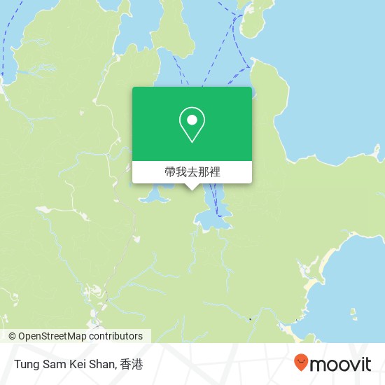 Tung Sam Kei Shan地圖