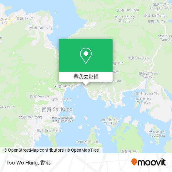 Tso Wo Hang地圖