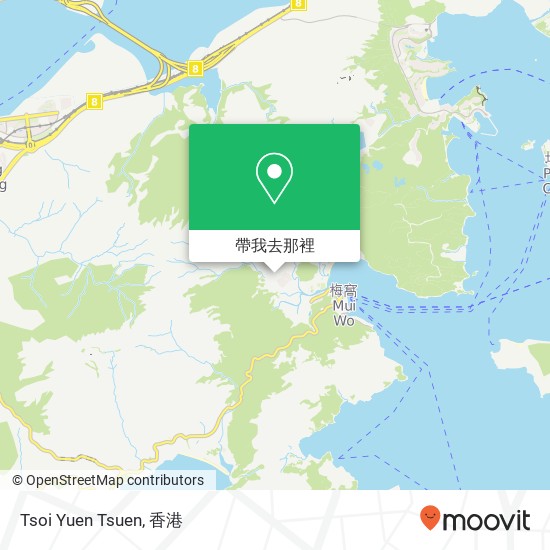 Tsoi Yuen Tsuen地圖