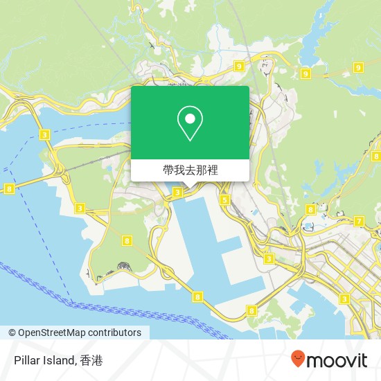 Pillar Island地圖