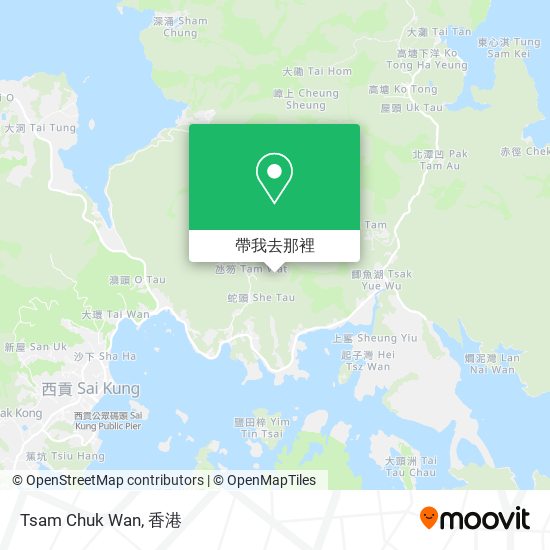 Tsam Chuk Wan地圖