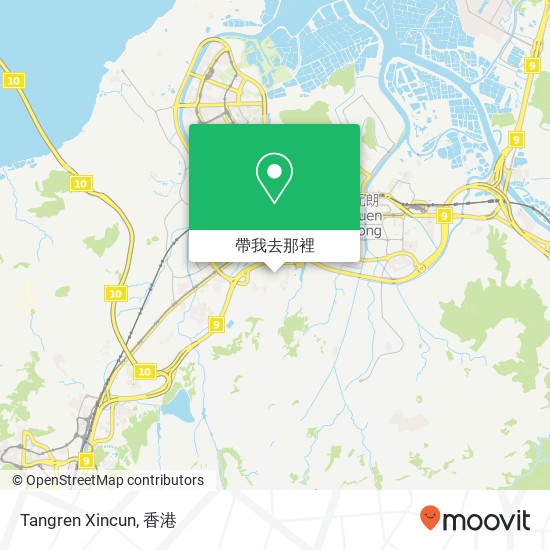 Tangren Xincun地圖