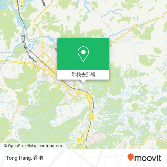 Tong Hang地圖