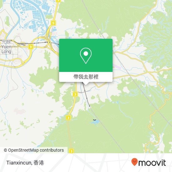 Tianxincun地圖