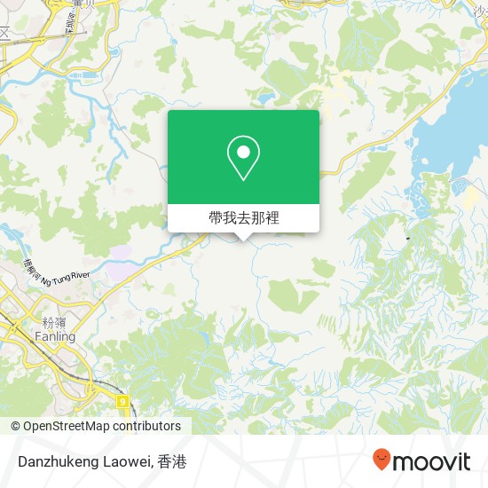 Danzhukeng Laowei地圖