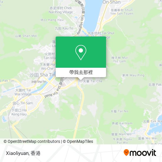 Xiaoliyuan地圖