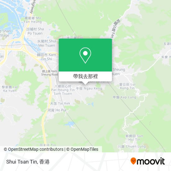 Shui Tsan Tin地圖