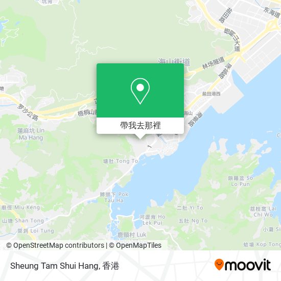 Sheung Tam Shui Hang地圖