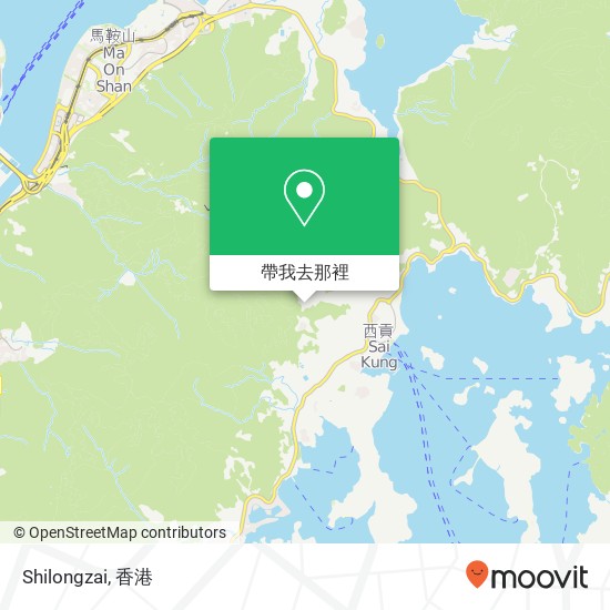 Shilongzai地圖